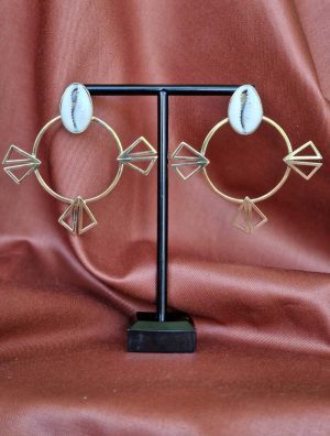 Boucles d'oreilles créoles KIMIYA