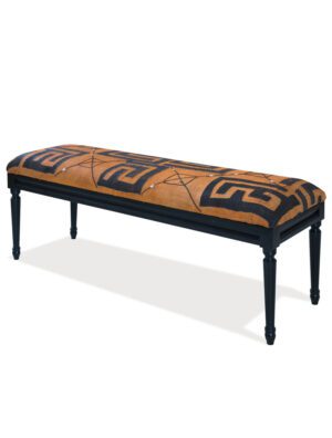 Banquette Kuba mobilier africain