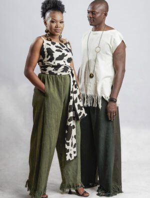 Pantalon / Couleur Naturelle / Coton Malien