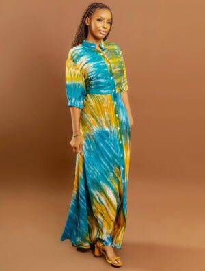 Robe KENYA rangi couleur biologique africain