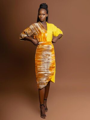 Robe SENA rangi teinture artisanale africain