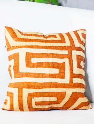 Housse de coussin Kuba du congo
