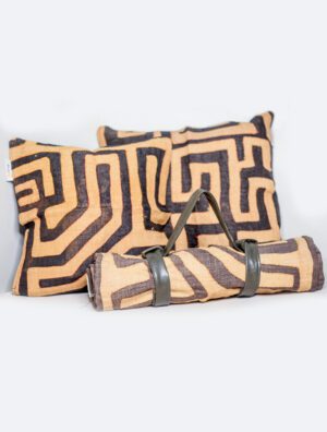 Trio Housse de coussin - plaid Kuba