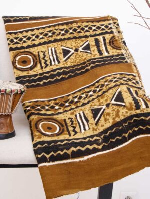 Bogolan Malian Cotton & handmade Mudcloth Multicolor