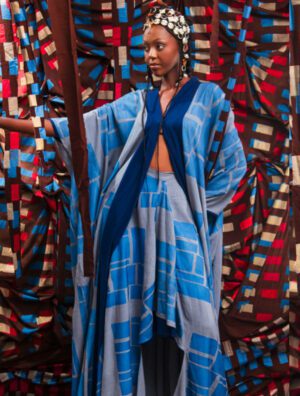 Le Kaftan Kif Alme Made in Mali 100 % artisanal, mode teinture naturelle