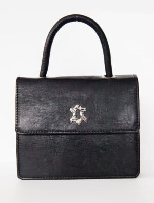 Minibag Jolofette avec cuir semi végétal du Sénégal