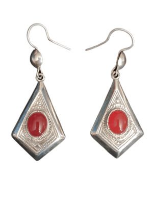 Boucle d’oreilles en argent Touareg