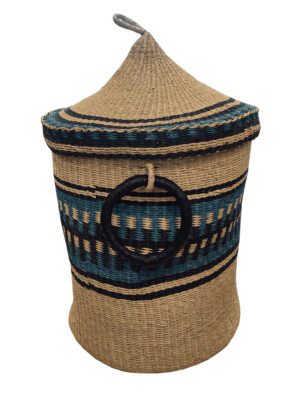 Grand Panier Artisanal Tissé à la Main