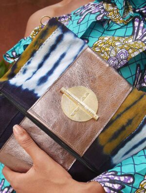 Pochette NTIMANSI "Blue Mettalic"