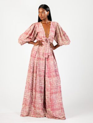 Combinaison Nora teinture artisanale fabrication Bamako