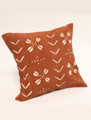 Coussin Mopti tissu traditionnel du Mal