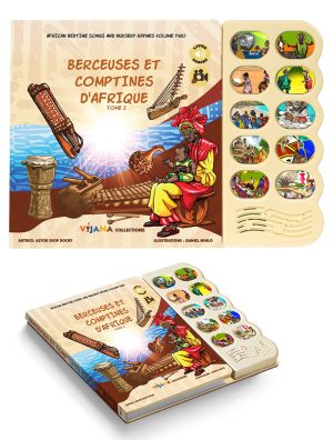 TOME 2: Livre sonore Berceuses et Comptines d'Afrique