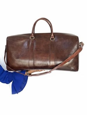 Randall Weekender sac véritable cuir sénégalais